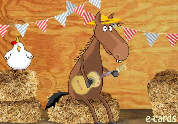 singing birthday ecards